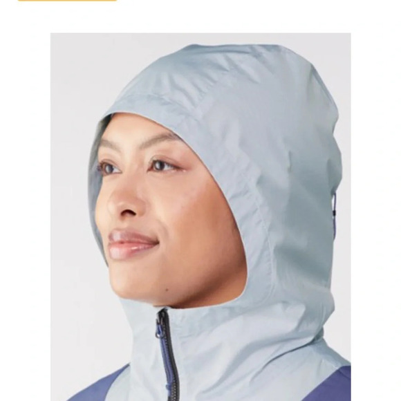 The North Face Women's Large Trailwear Wind Whistle Jacket NWT Purple Black - Picture 15 of 16